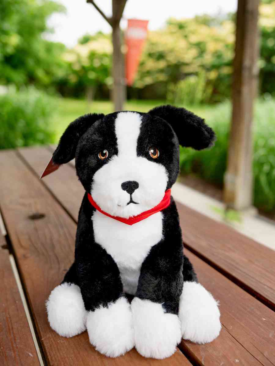 Peluche (noir et blanc)