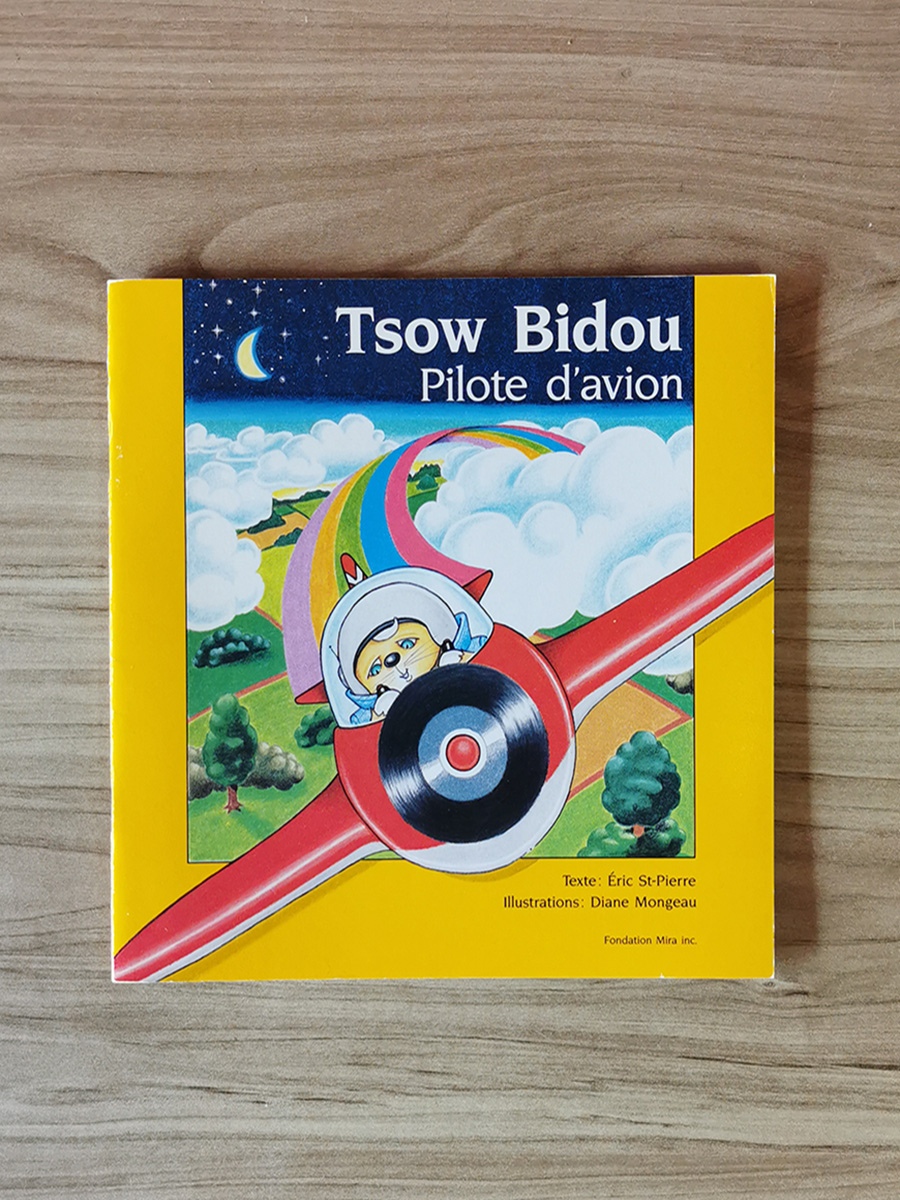 Livre Tsow Bidou - Pilote d'avion